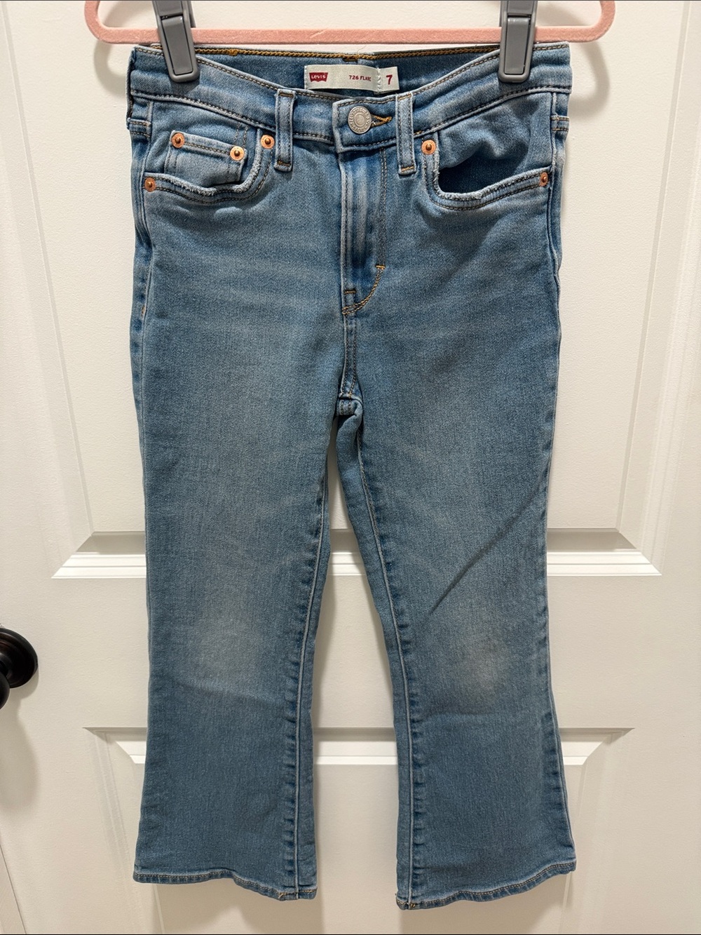 Levi's Kids Light Blue Flared Jeans